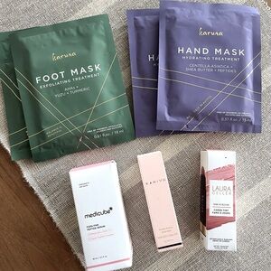 Korean Beauty Skin Care Bundle - medicube, Kahi, Laura Gellar, Karuna